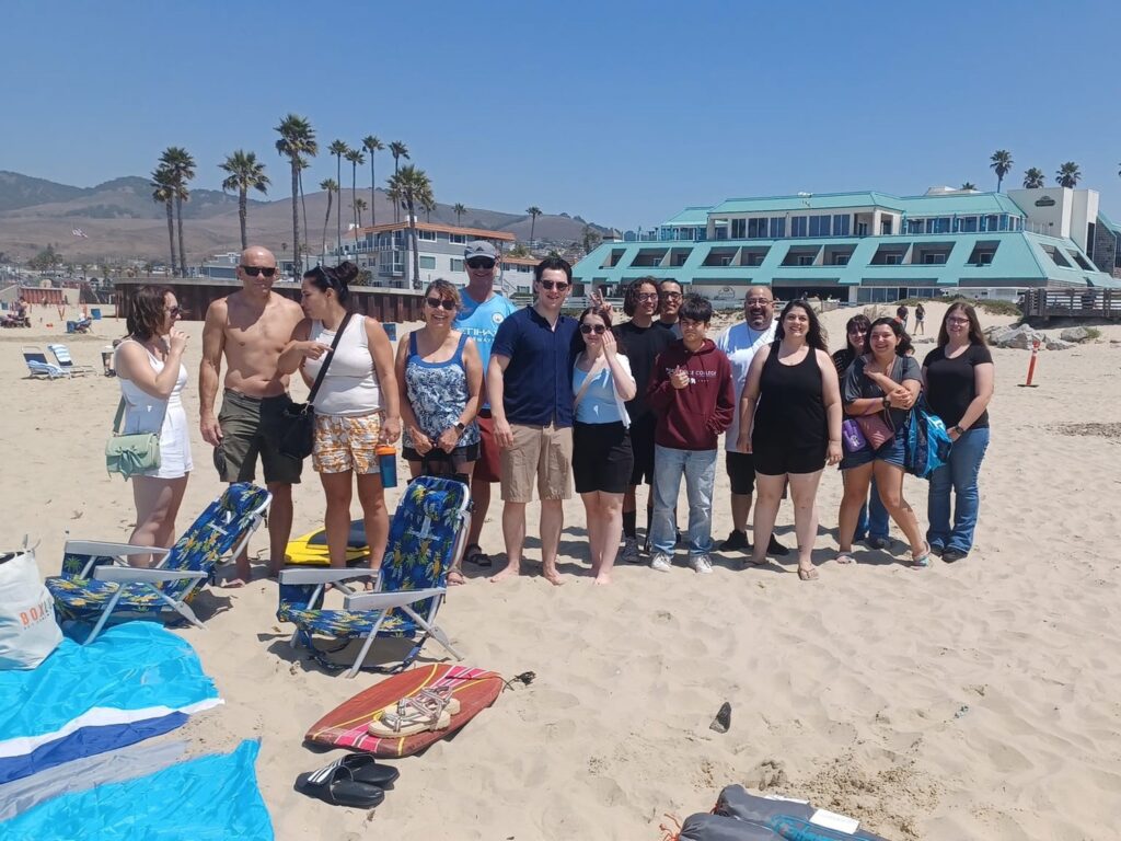 Porterville First Assembly of God Youth beach trip