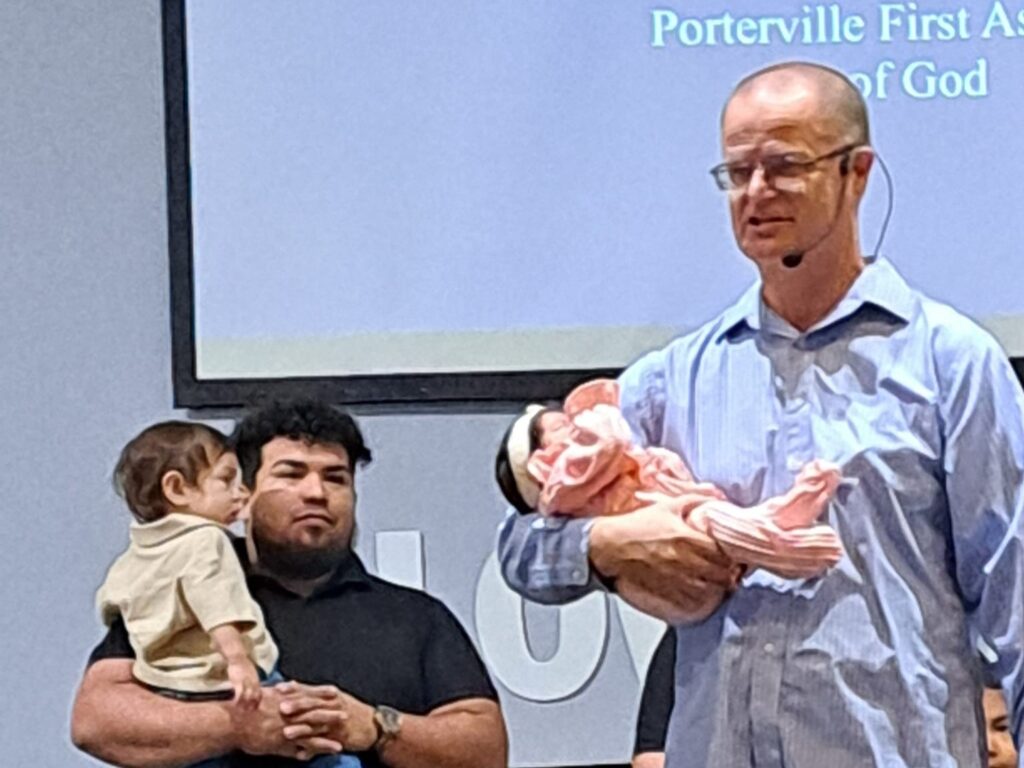 Porterville First Assembly of God baby dedication