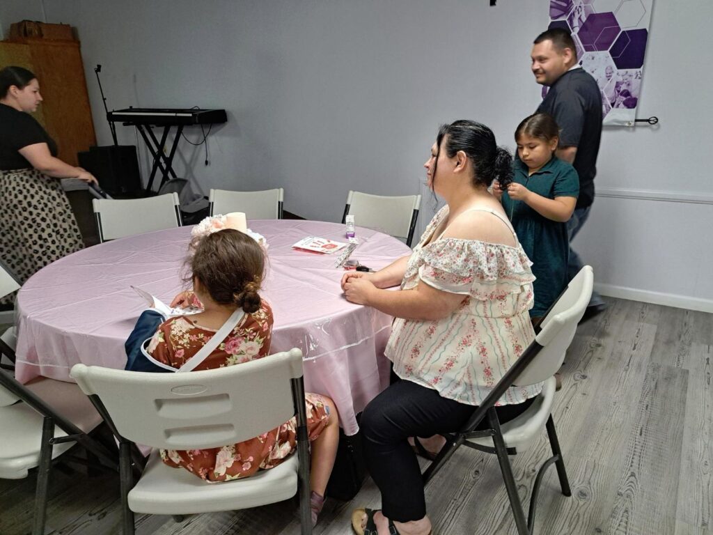 Our congregation enjoying the Porterville First Assembly of God Mother's Day lunch