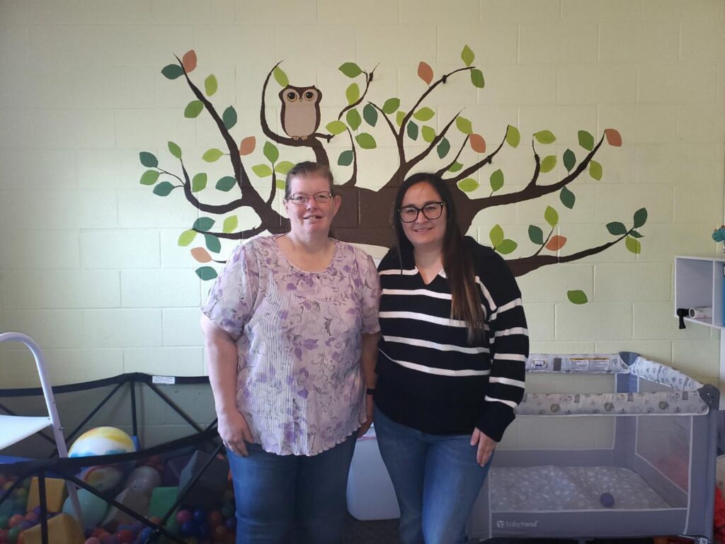 Nursery staff at Porterville First Assembly of God