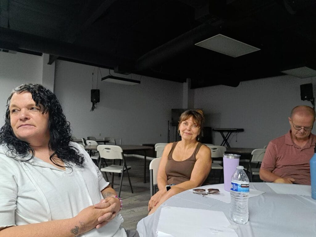 Porterville First Assembly of God Joyful Hearts Seniors enjoying a Soup Lunch in September