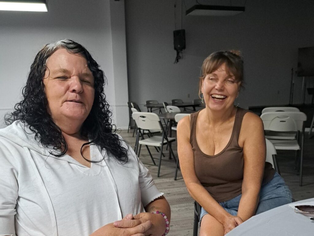 Porterville First Assembly of God Joyful Hearts Seniors enjoying a Soup Lunch in September