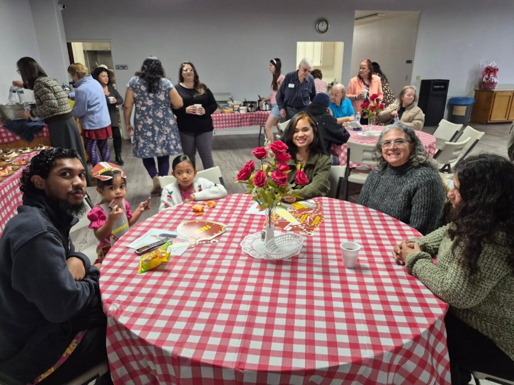 Our congregation enjoying our Porterville First Assembly of God February 2026 Chili Cook-off