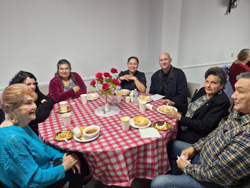 Our congregation enjoying our Porterville First Assembly of God February 2026 Chili Cook-off