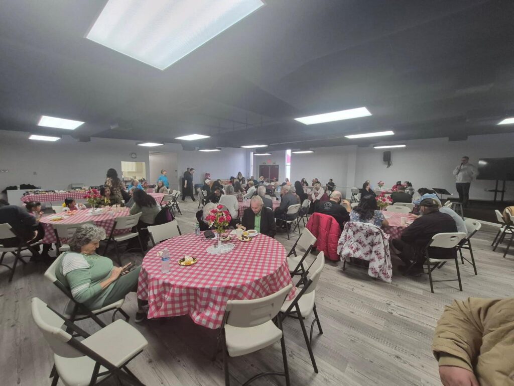 Our congregation enjoying our Porterville First Assembly of God February 2026 Chili Cook-off