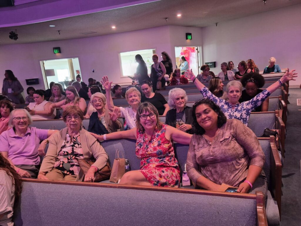 Porterville First Assembly of God ladies at the Authentic Women's Conference
