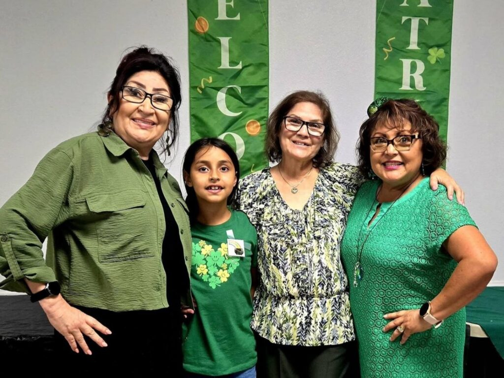 Ladies at Porterville First Assembly of God Women's St. Patrick's Day party