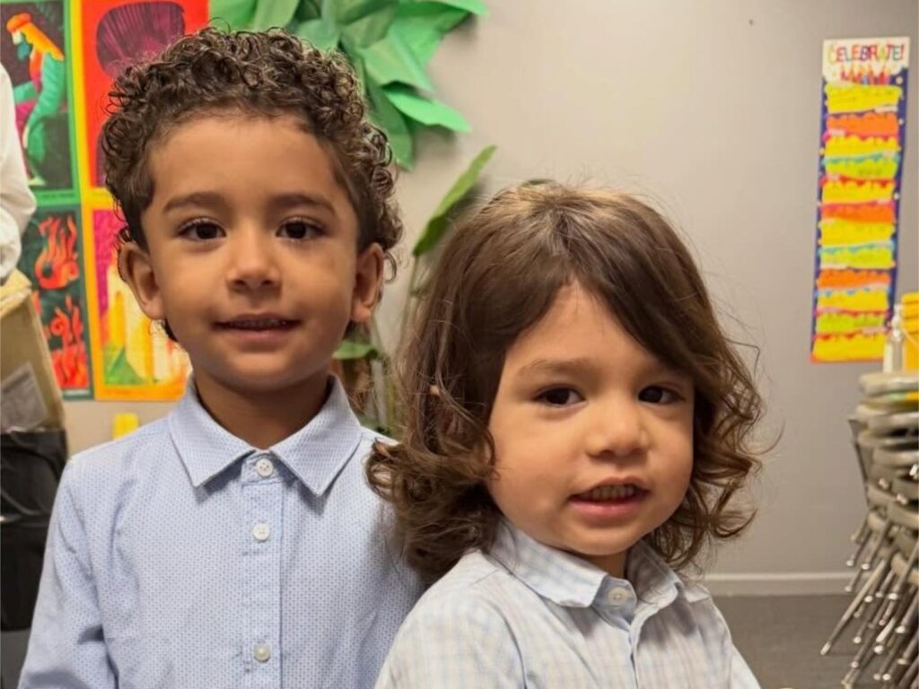 Children at Porterville First Assembly of God Easter egg hunt