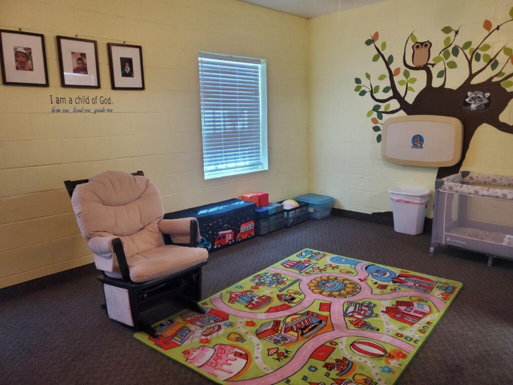Porterville First Assembly of God nursery play area