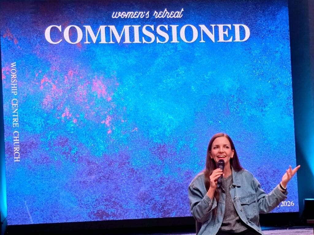 Guest speaker, Randall Araujo, at Commissioned Women's Retreat in San Luis Obispo